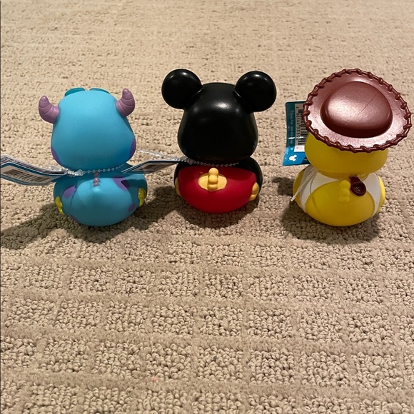 Disney Mickey Mouse, Woody and Sulley rubber ducks - Picture 2 of 5